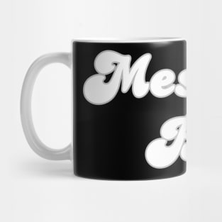 Messiento Bien soccer futbol quote art Mug